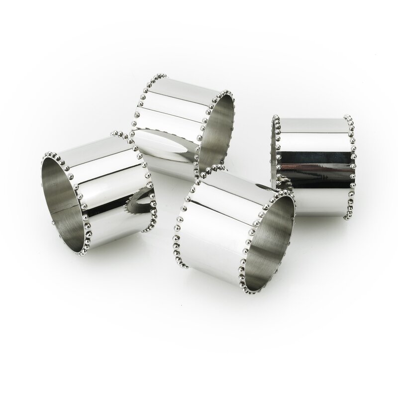 the-holiday-aisle-southworth-beaded-stainless-steel-napkin-ring-wayfair